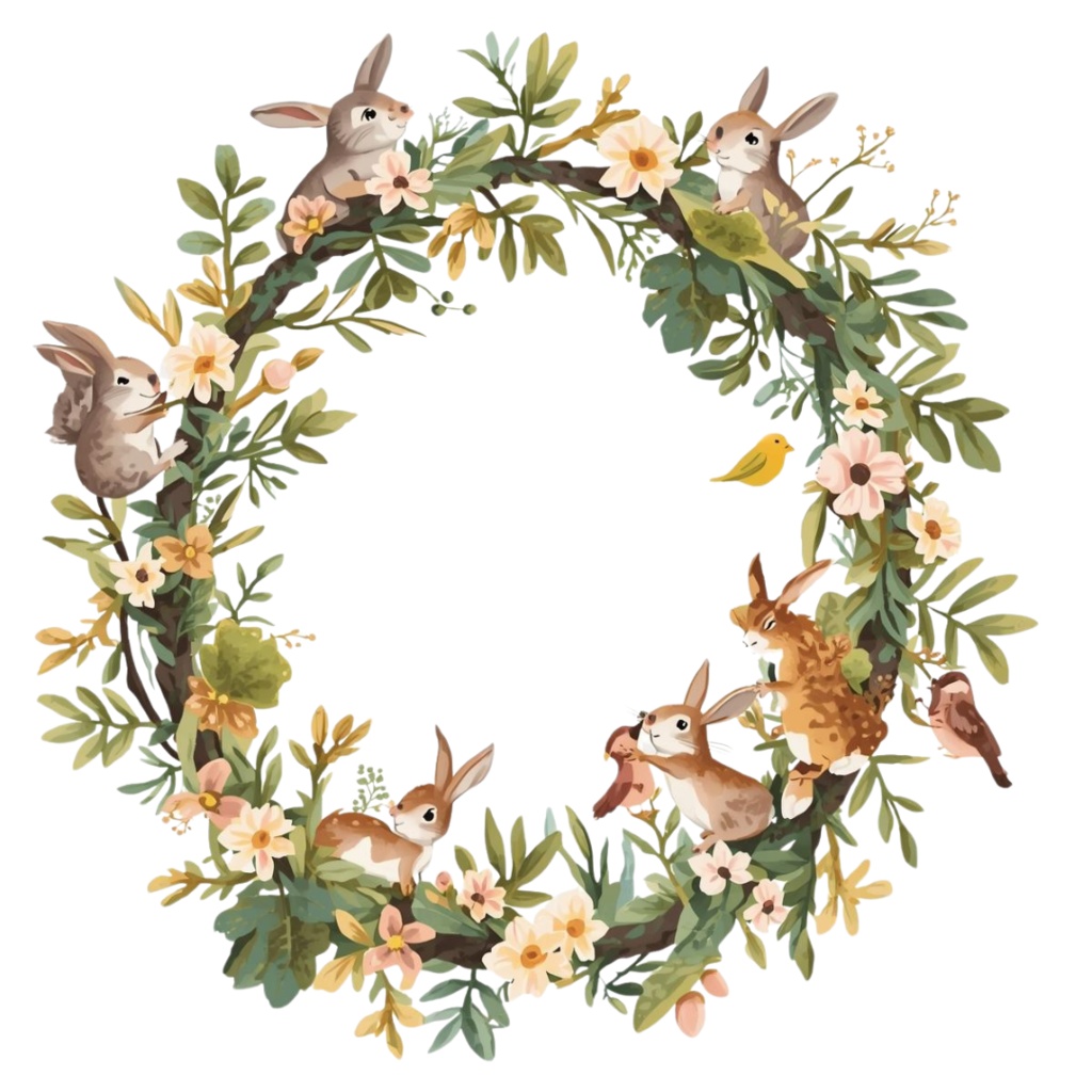 🎄海外クリスマスリースシリーズ(全10種類)|パステルカラーの可愛い