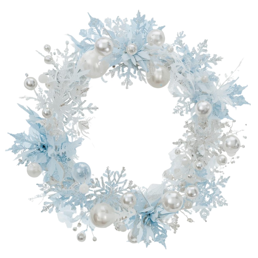 🎄海外クリスマスリースシリーズ(全10種類)|パステルカラーの可愛い