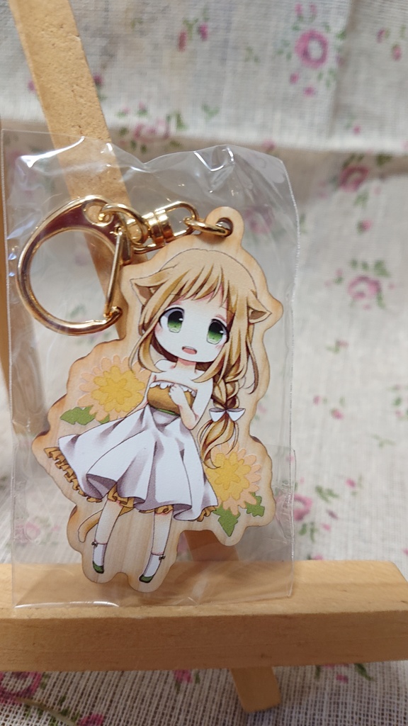 ウッドキーホルダー