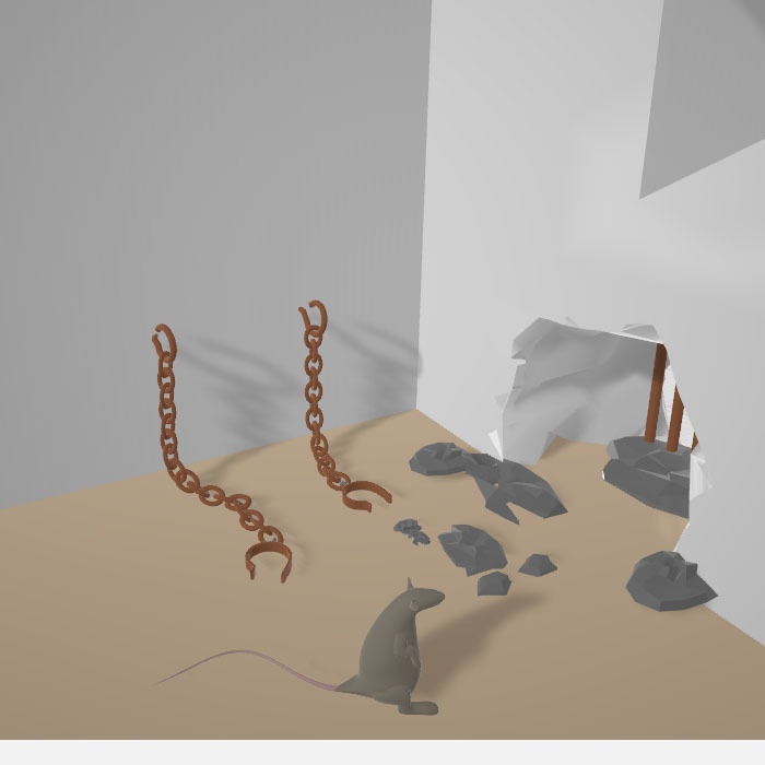 檻　刑務所　3dmodel