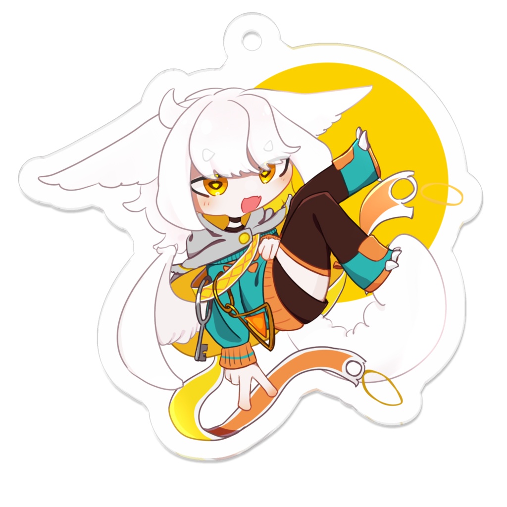 アクリルキーホルダー【白鷹】【ケセラ】【エナグリ】