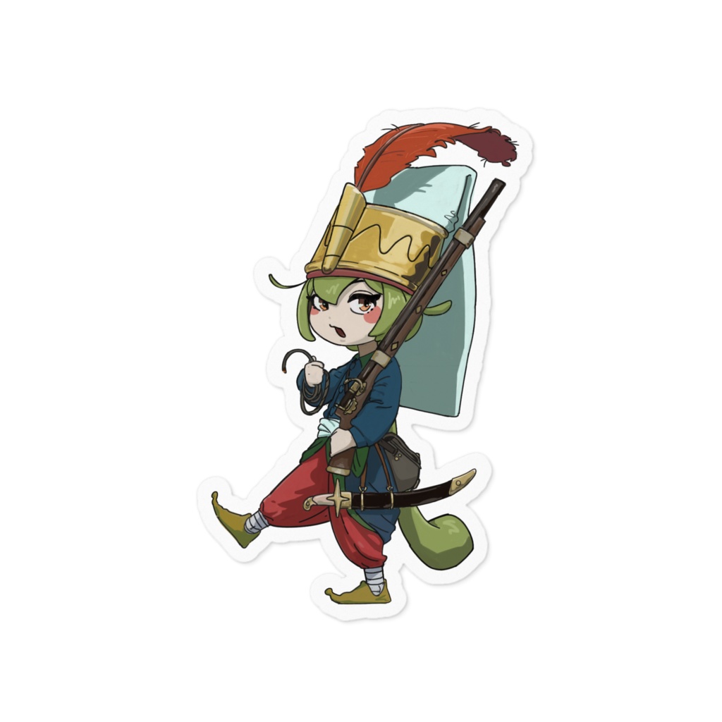 イェニチェリずんだもんステッカー