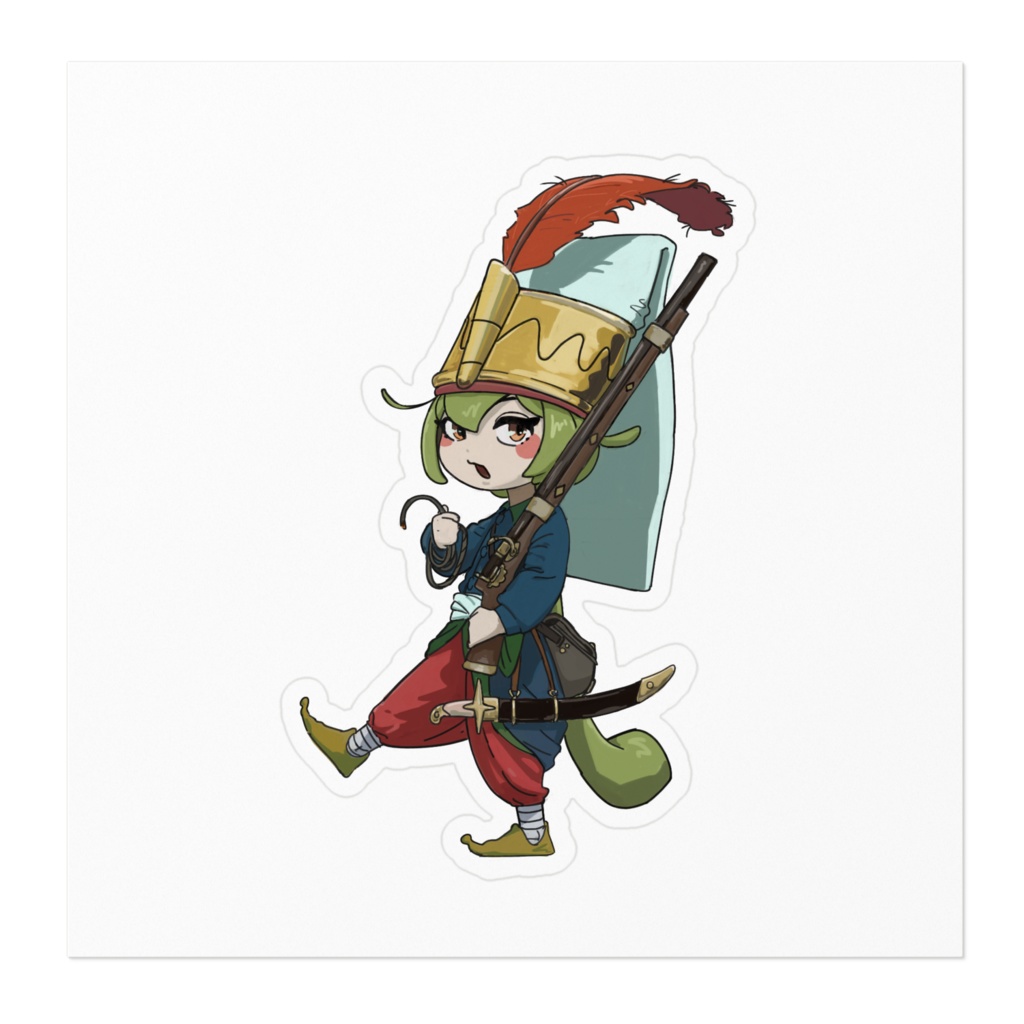 イェニチェリずんだもんステッカー