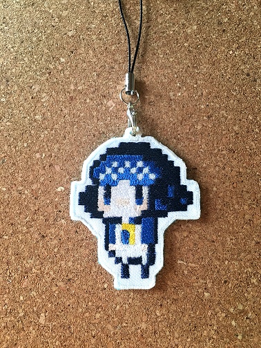 クザンさん　刺繍ストラップ