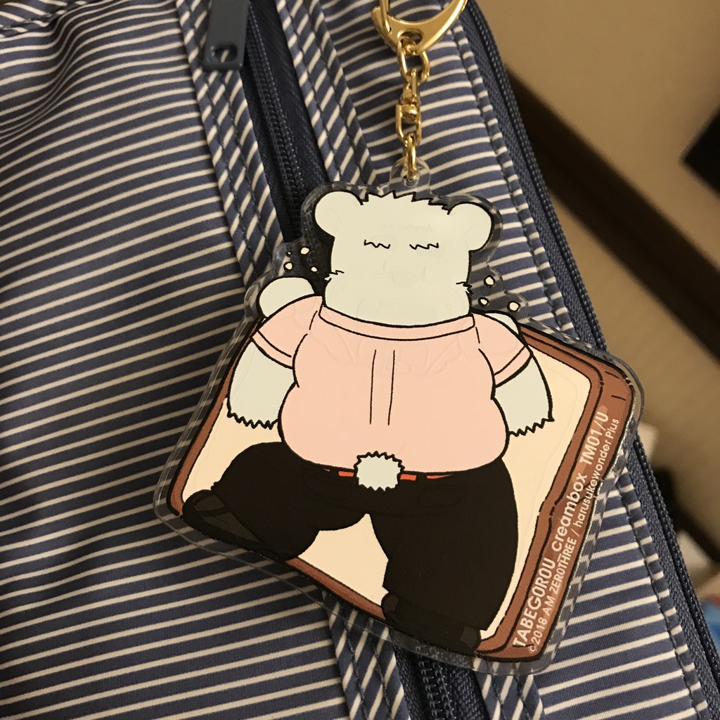 アクリルキーホルダー クリームボックス