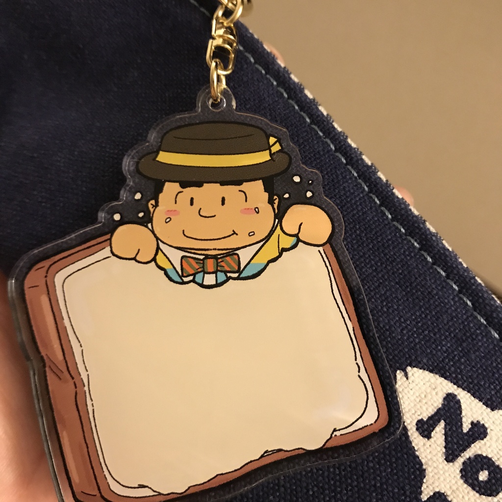 アクリルキーホルダー クリームボックス