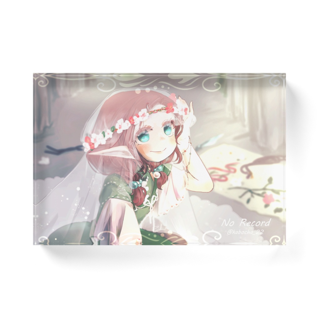 No Record アクリルブロック 2019夏