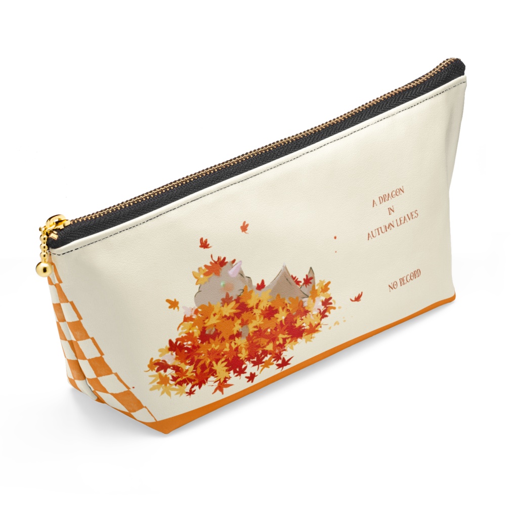 【No Record】紅葉ポーチ(2種) 2020秋