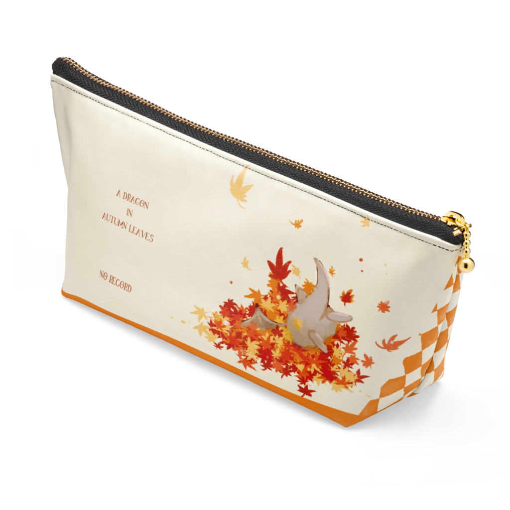 【No Record】紅葉ポーチ(2種) 2020秋