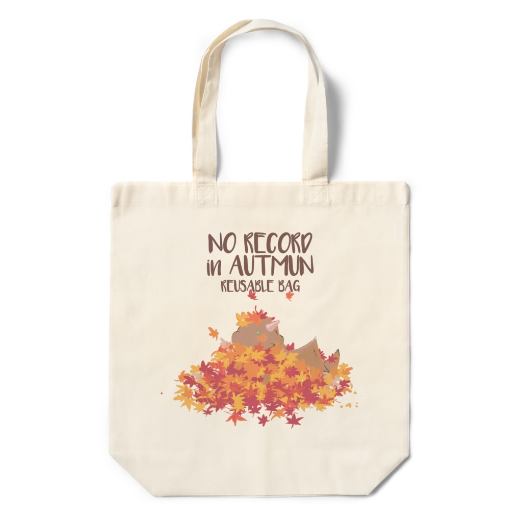 【No Record】エコバッグ(2種) 2020秋