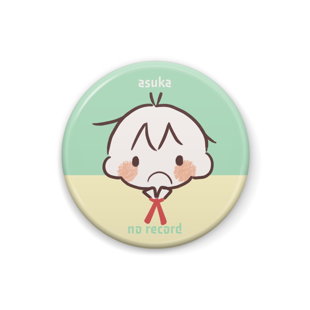 【No Record】アスカとサクラ 缶バッジ 2022秋