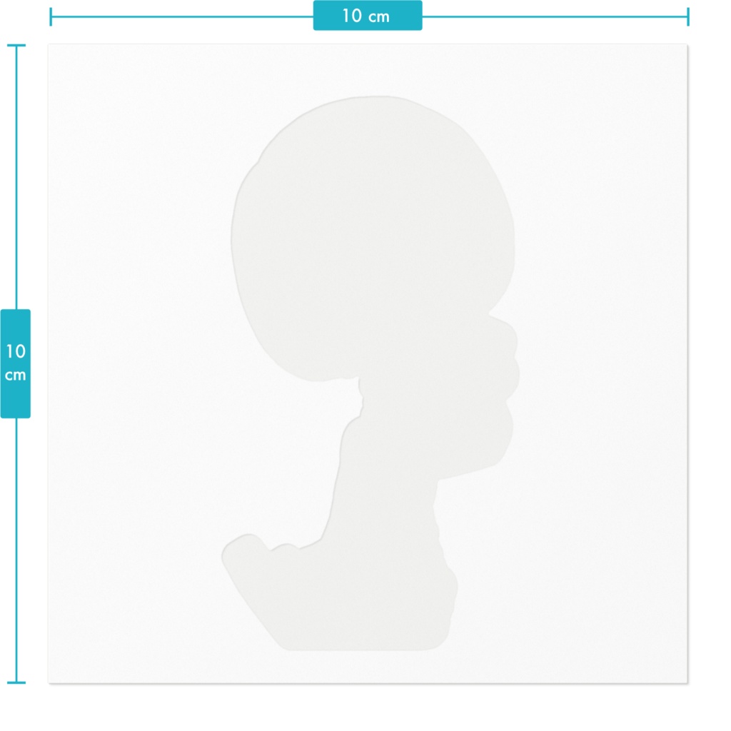 女の子のステッカー