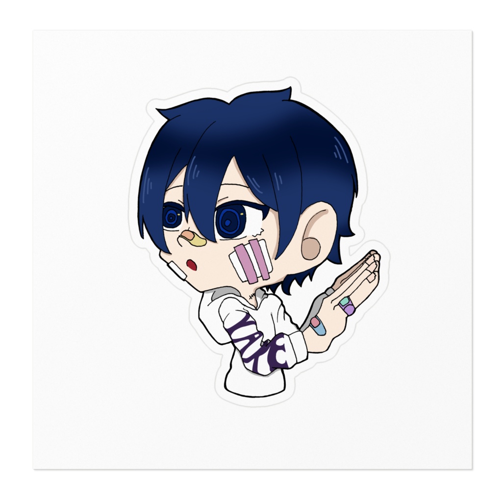 男の子のステッカー