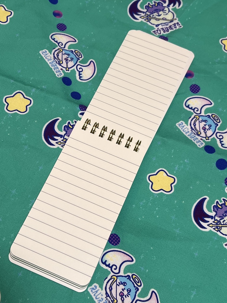 デビル&エンジェルハムスターのメモ帳・ボールペン