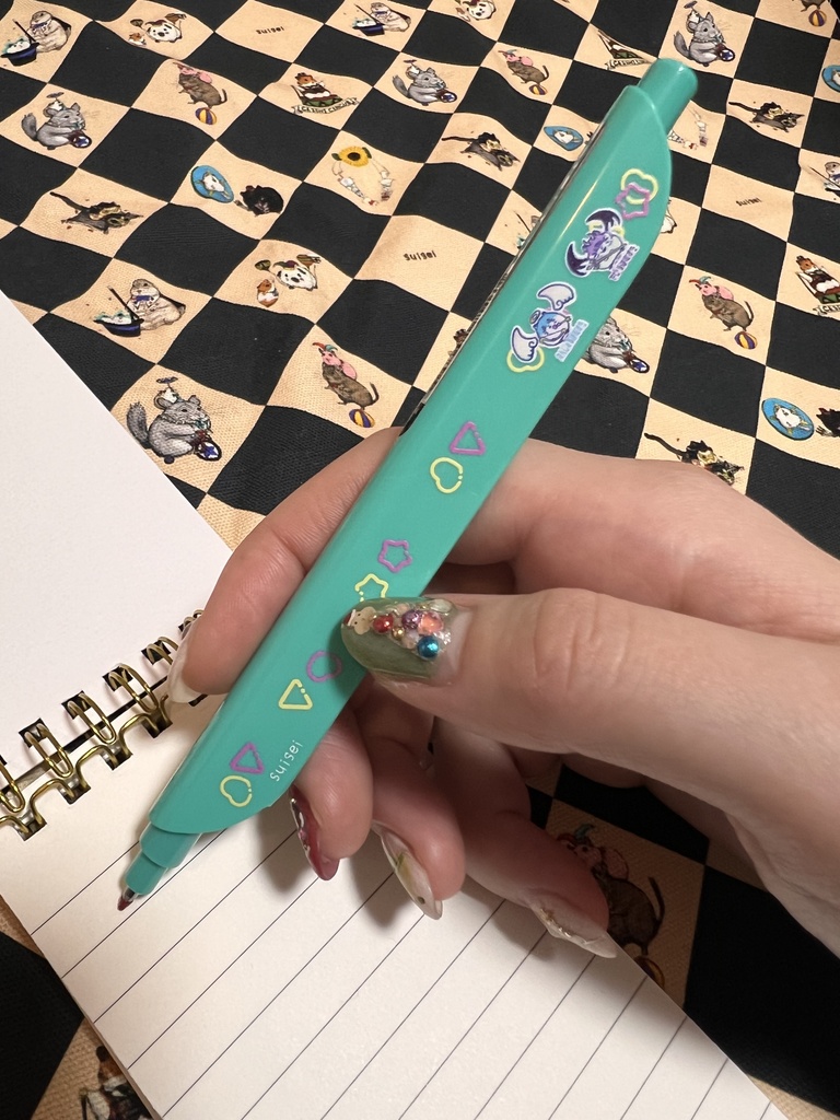 デビル&エンジェルハムスターのメモ帳・ボールペン