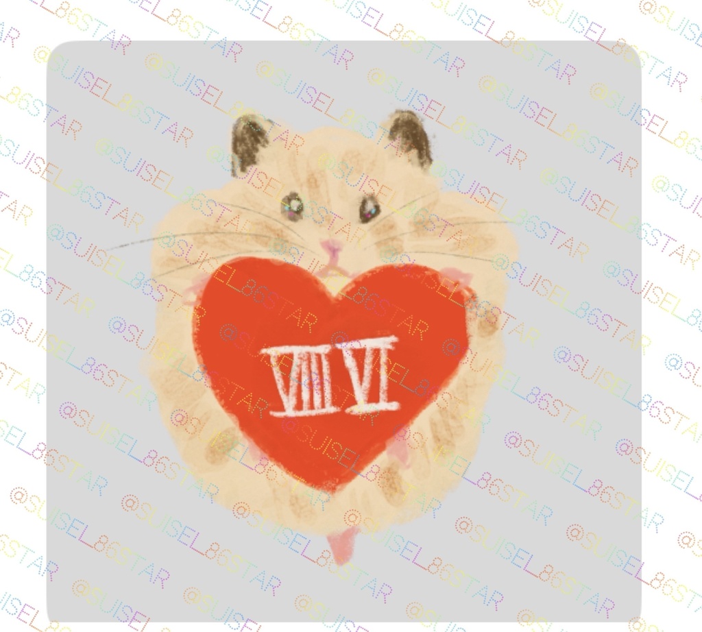 キンクマハムスターのビニールバッグ