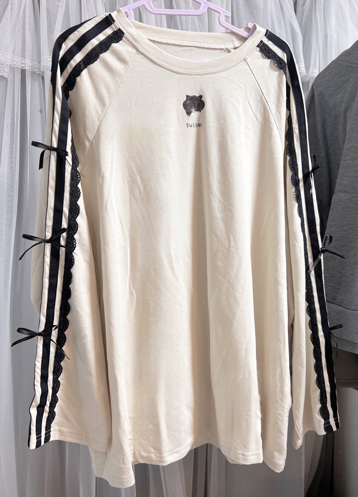 クロクマハムスターリボンTシャツ