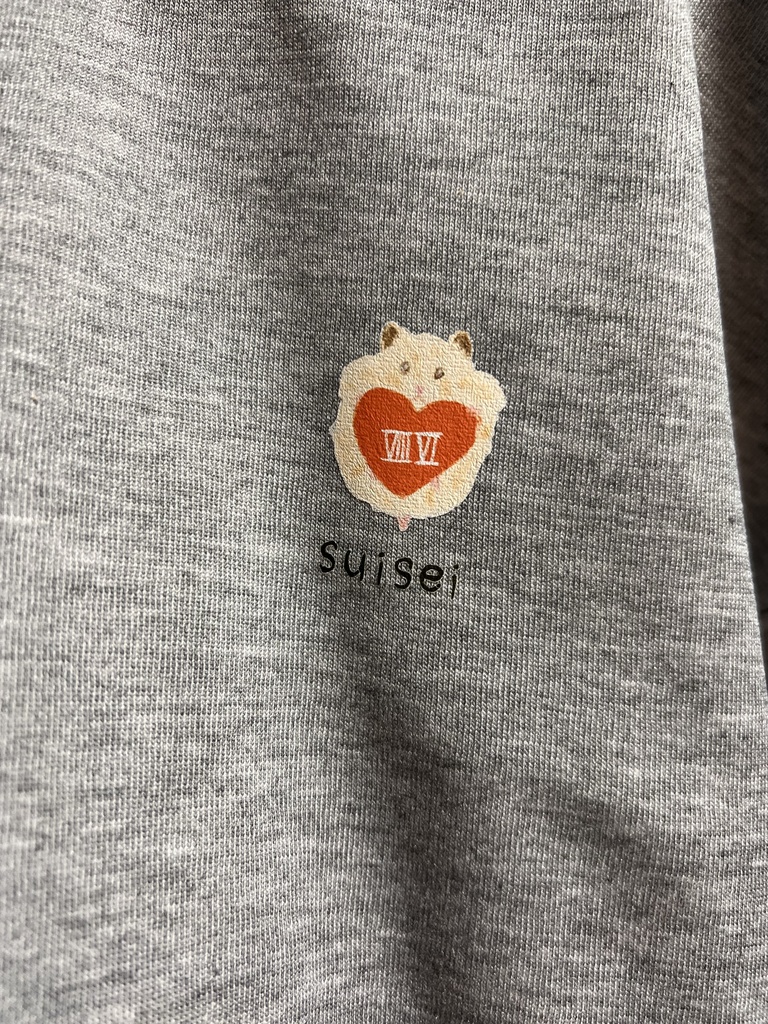 キンクマハムスター裏起毛パーカー