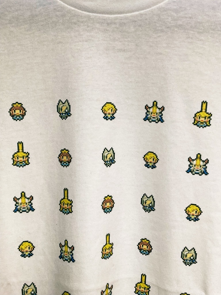 ドット絵Tシャツ