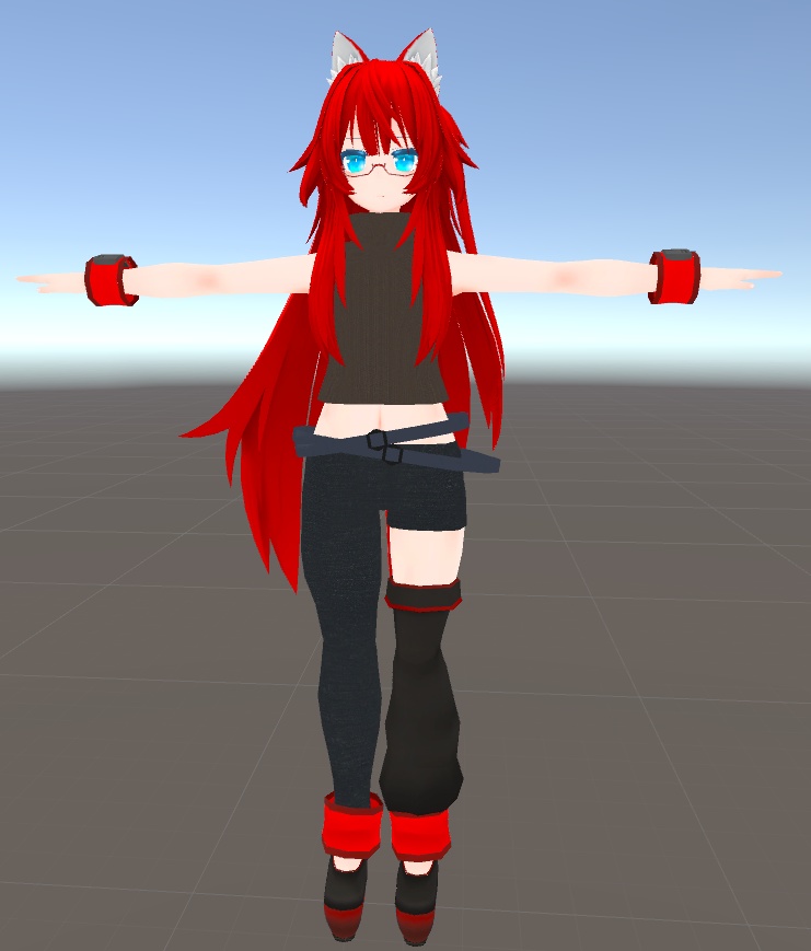 「シャオマオ2」専用衣装モデル 『カジュアル』