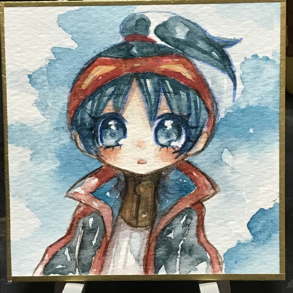 Ⅴリュウ　豆色紙