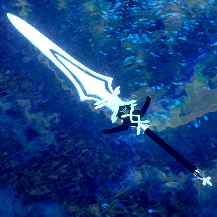 【VRChat想定】オリジナル3Dモデル†勇者No7『透想ノルヴァーナ』レプリカ