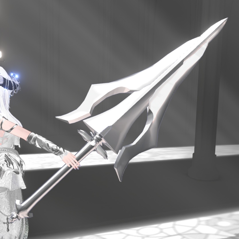 【VRChat想定】オリジナル3Dモデル†勇者No3『灰色の街と祈りの花』レプリカ/変形機構限定解除