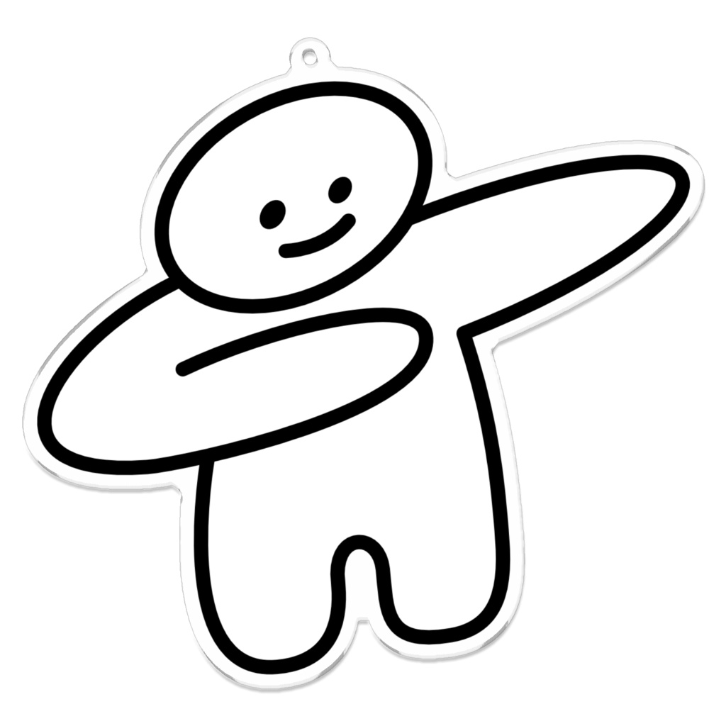 Olpix.Dab アクリルキーホルダー