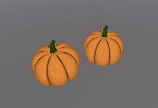 【3Dモデル】ジャック・オ・ランタン(2色セット)