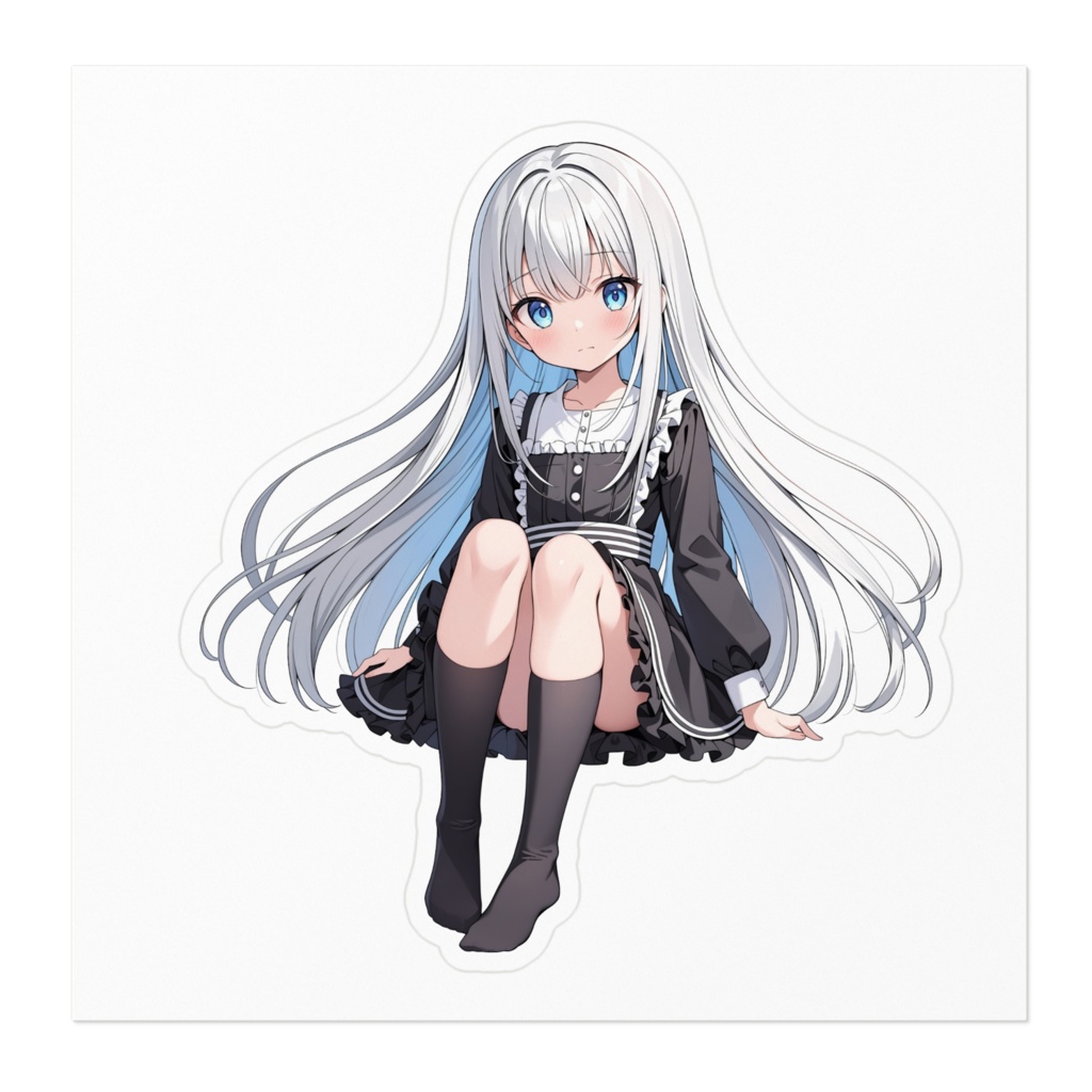 藍ちゃんステッカー