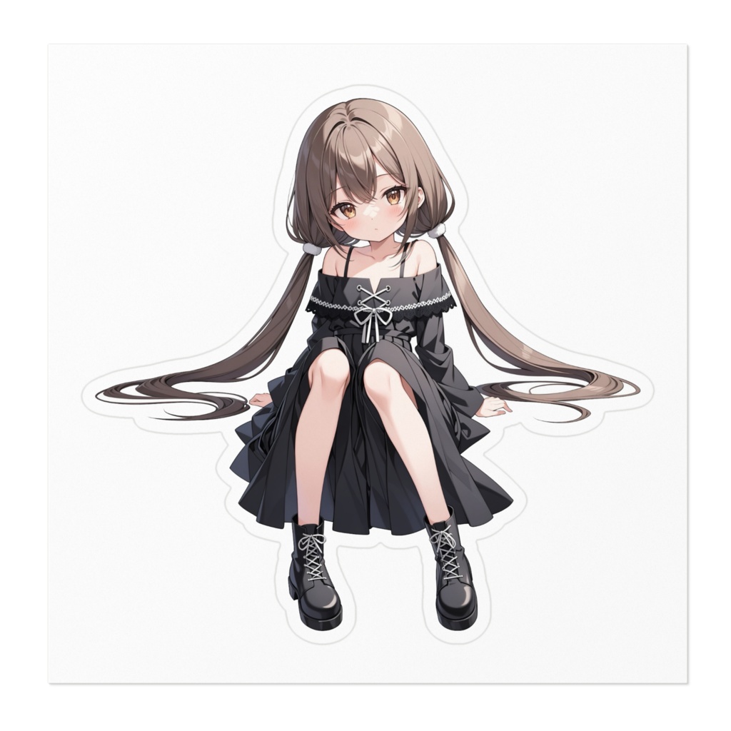 お市ちゃんステッカー