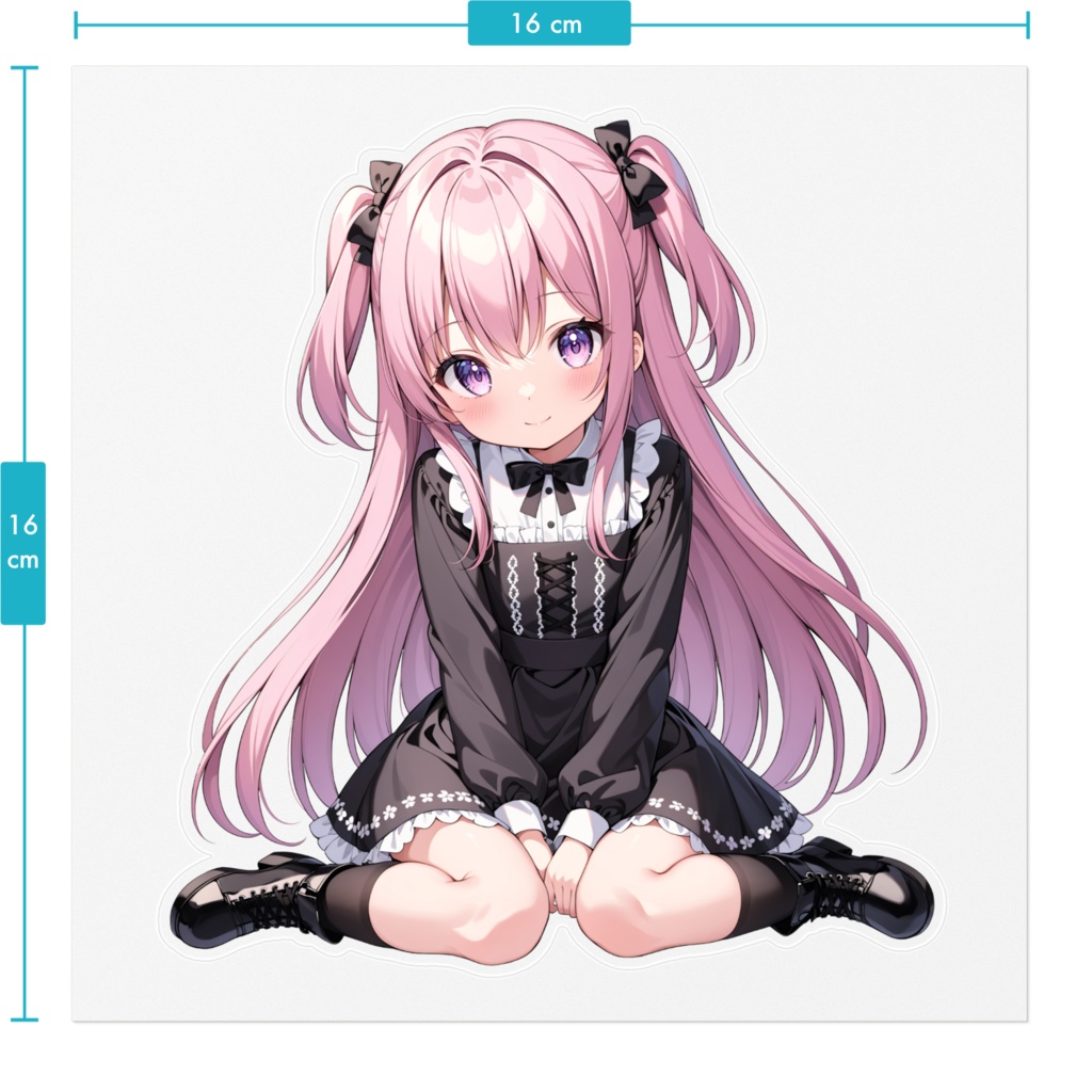 柚依ちゃんステッカー2