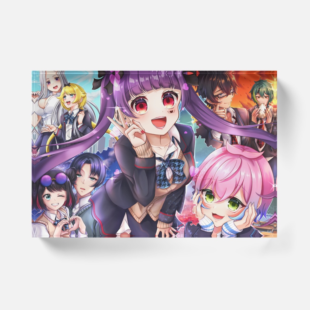 うちの子フェスティバル アクリルブロック