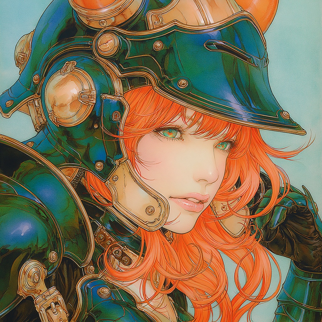 【AI生成】Cyberpunk Girl / Animal Armor 十二支セット Vol.1