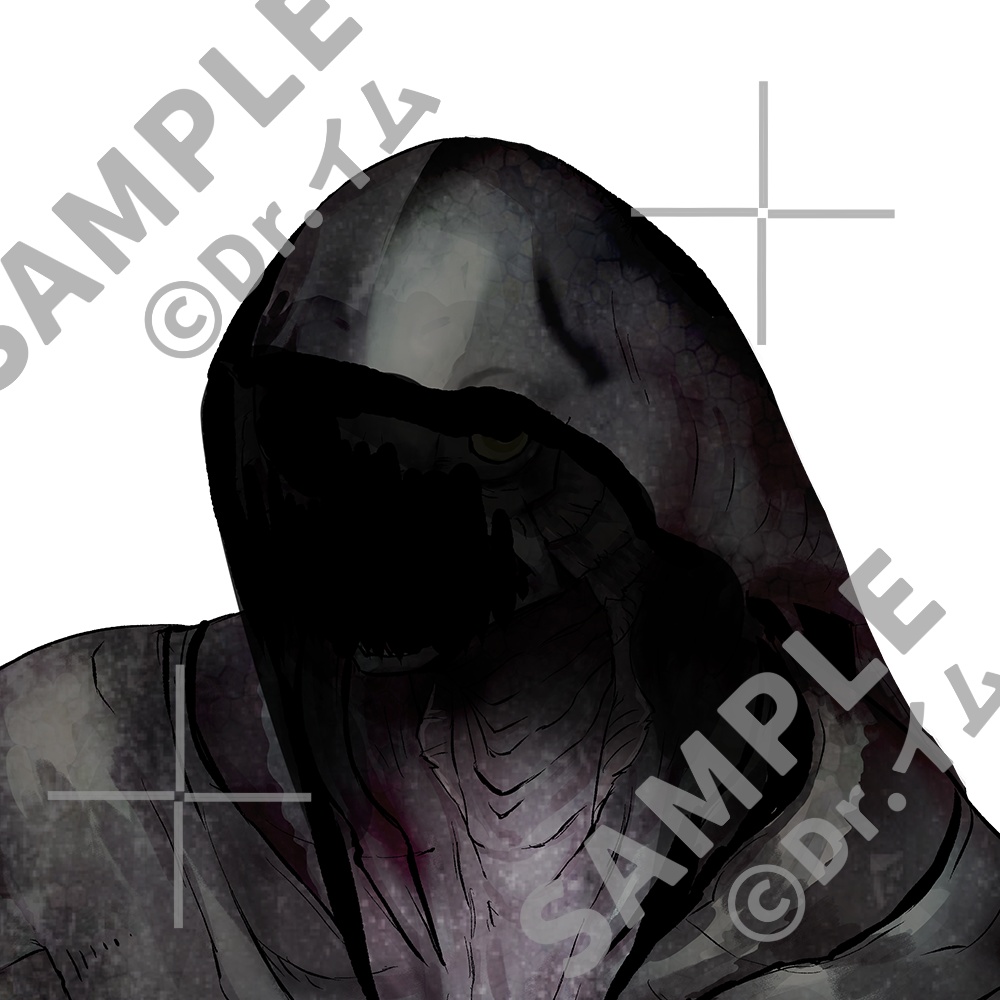 クトゥルフ神話生物素材「深きもの」SPLL:E192030