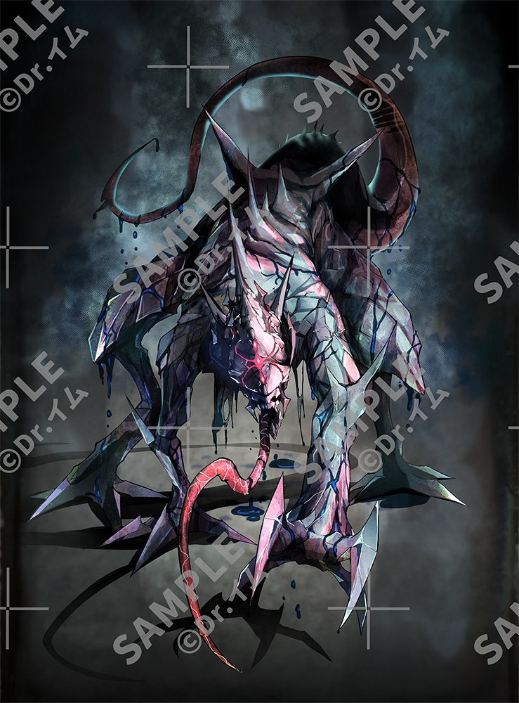 クトゥルフ神話生物素材「ティンダロスの猟犬」SPLL:E192049