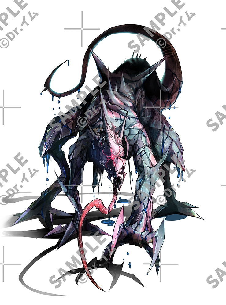 クトゥルフ神話生物素材「ティンダロスの猟犬」SPLL:E192049