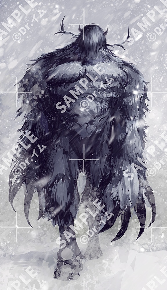 クトゥルフ神話生物素材「ウェンディゴ」SPLL:E192051