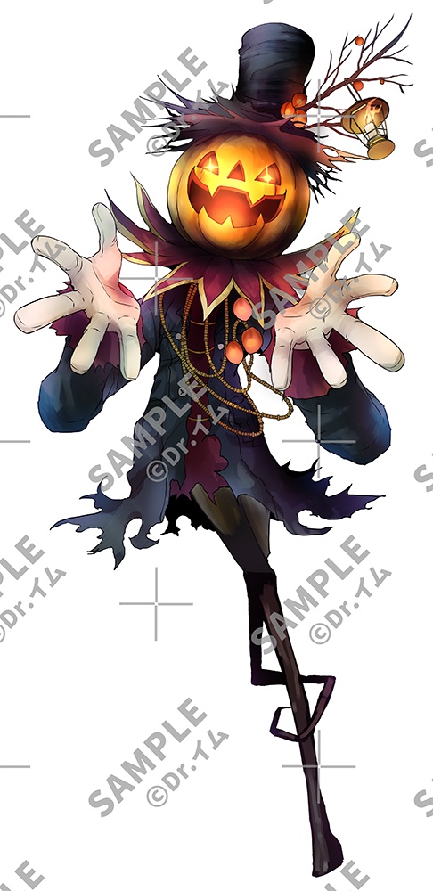 クトゥルフ神話生物素材「ジャック・オー・ランタン」SPLL:E192052