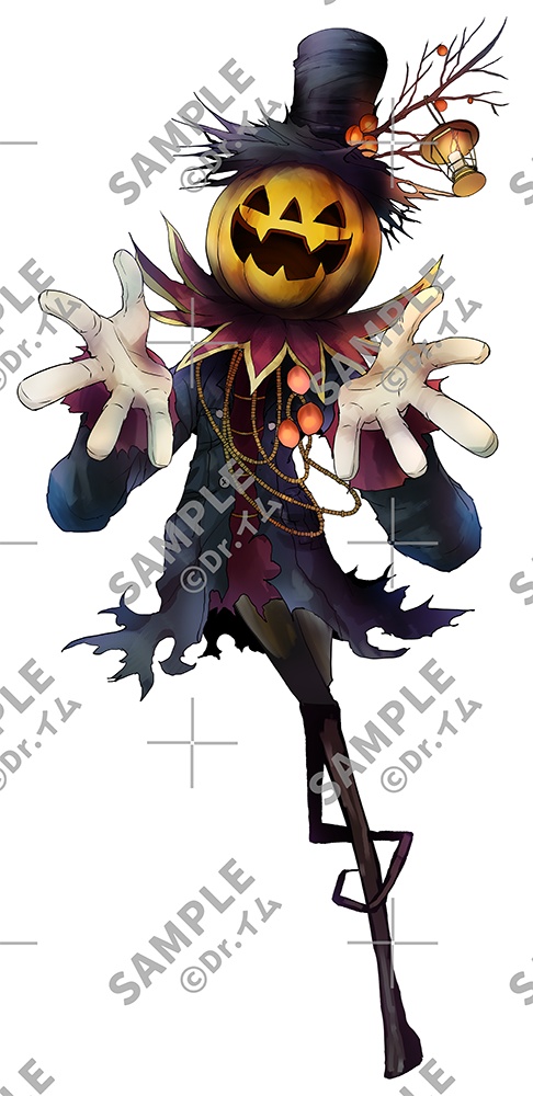 クトゥルフ神話生物素材「ジャック・オー・ランタン」SPLL:E192052