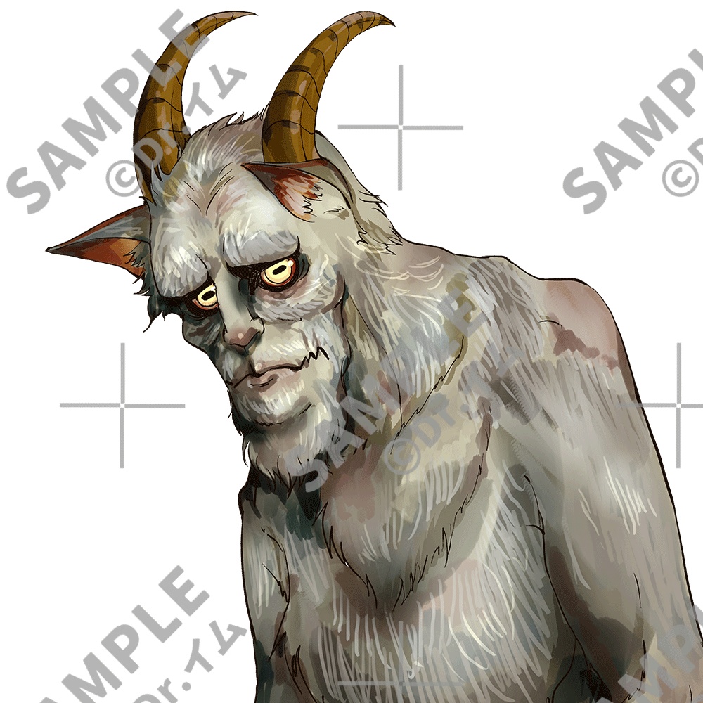 クトゥルフ神話生物素材「レンの男」SPLL:E192053