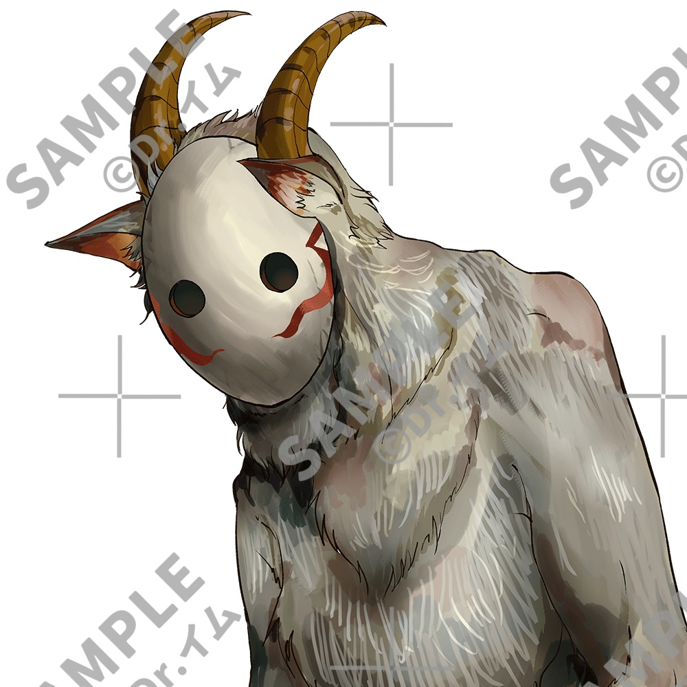 クトゥルフ神話生物素材「レンの男」SPLL:E192053