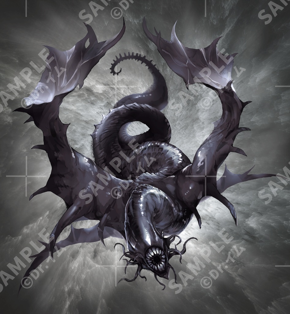 クトゥルフ神話生物素材「狩り立てる恐怖」SPLL:E192066