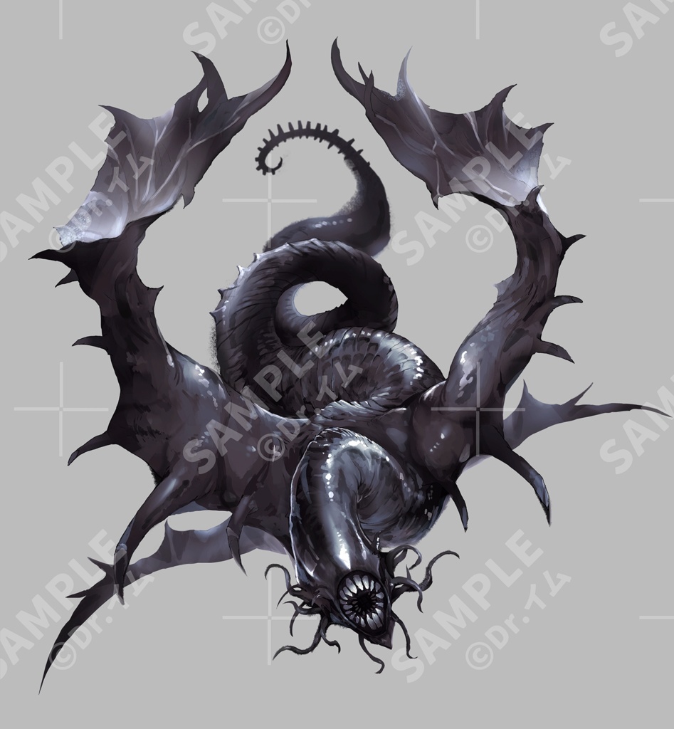 クトゥルフ神話生物素材「狩り立てる恐怖」SPLL:E192066