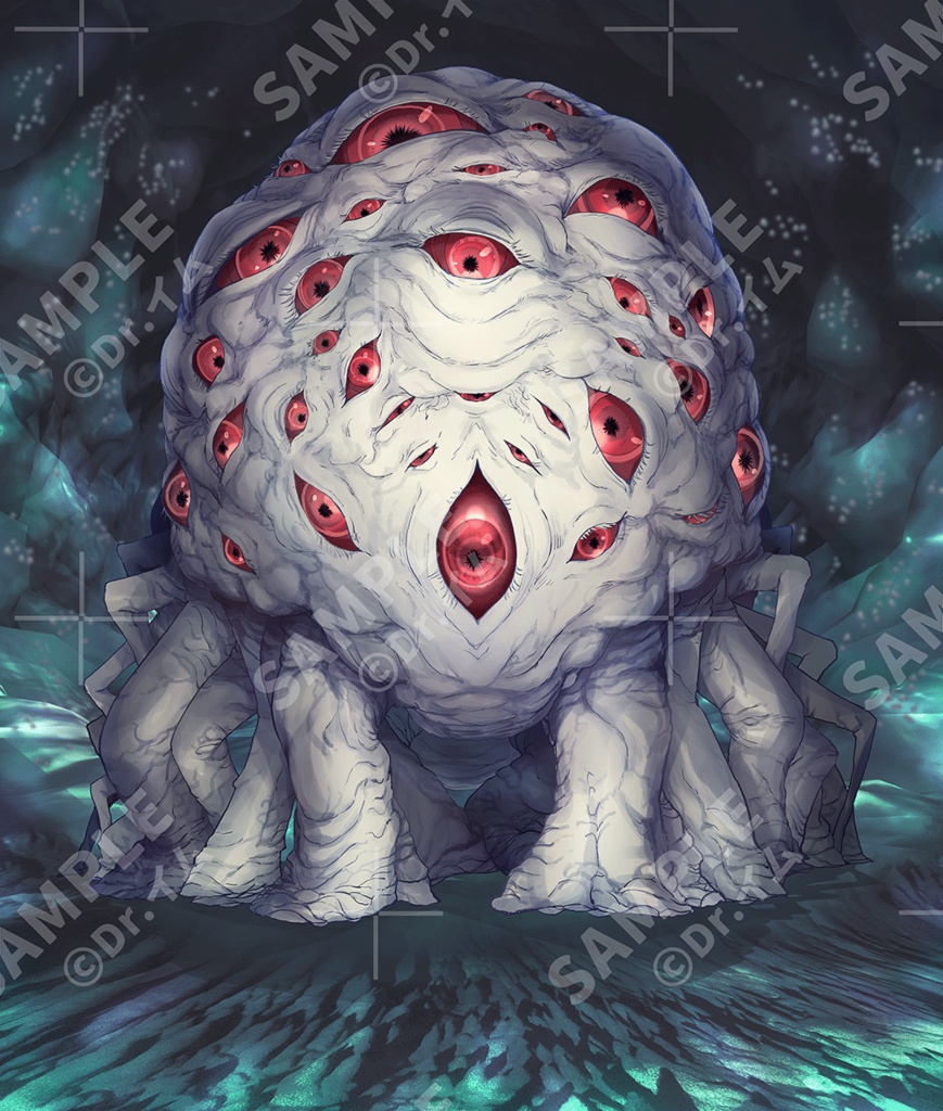 クトゥルフ神話生物素材「アイホート」SPLL:E192026