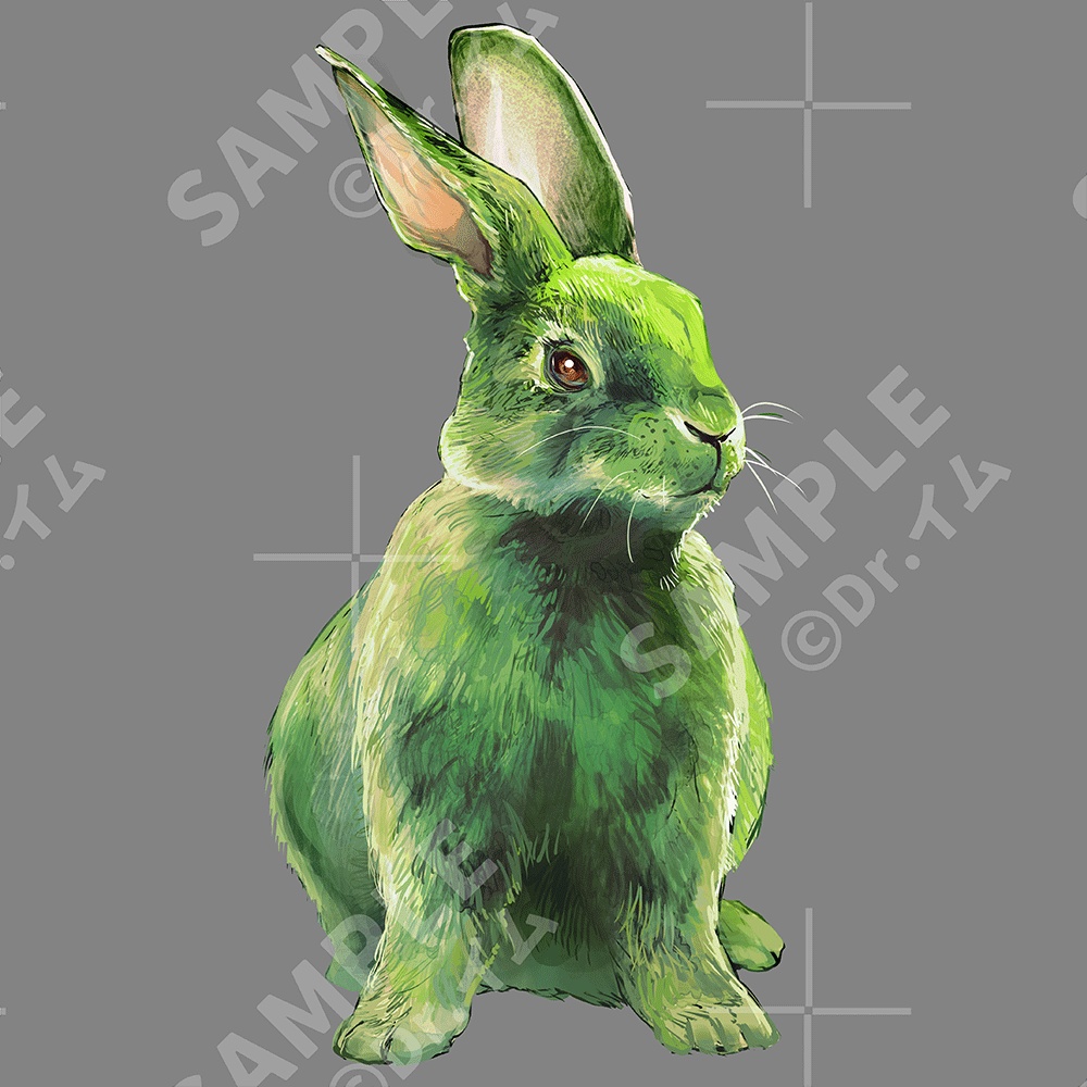 クトゥルフ神話生物素材「緑の神」SPLL:E192069