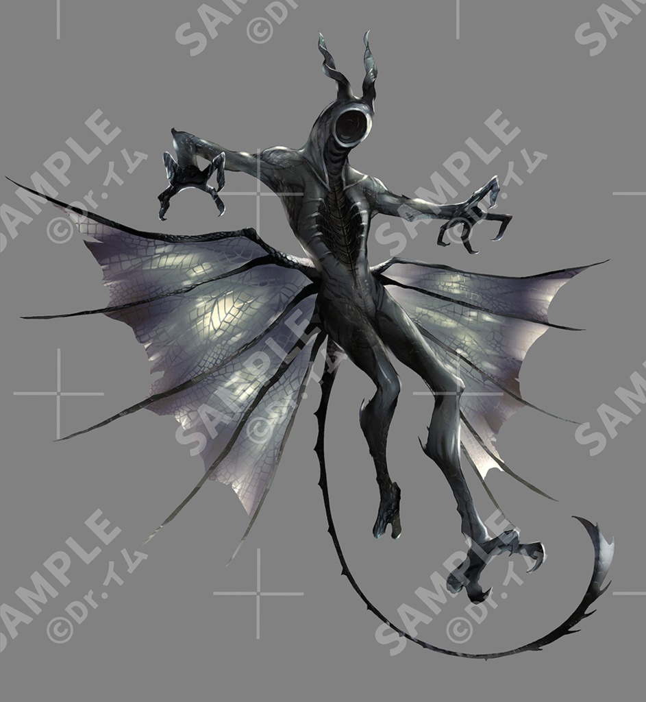 クトゥルフ神話生物素材「夜鬼」SPLL:E192071