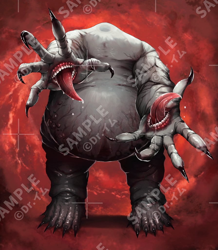 クトゥルフ神話生物素材「イゴーロナク」SPLL:E192023