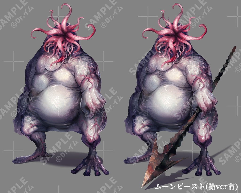 クトゥルフ神話生物素材「神話生物セットVol3+4」SPLL:E192021