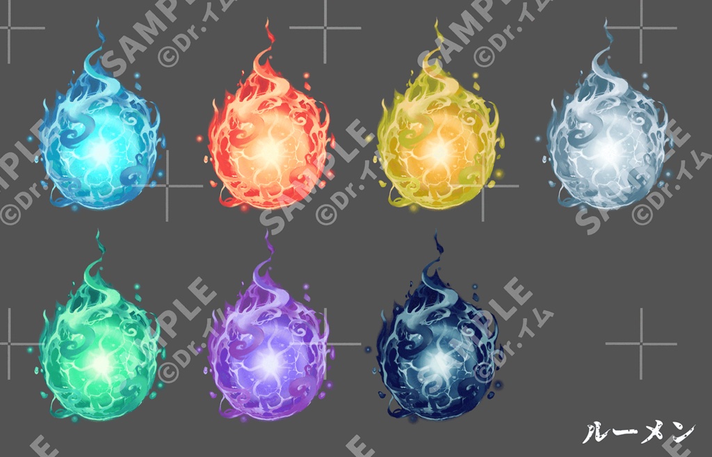 クトゥルフ神話生物素材「神話生物セットVol3+4」SPLL:E192021